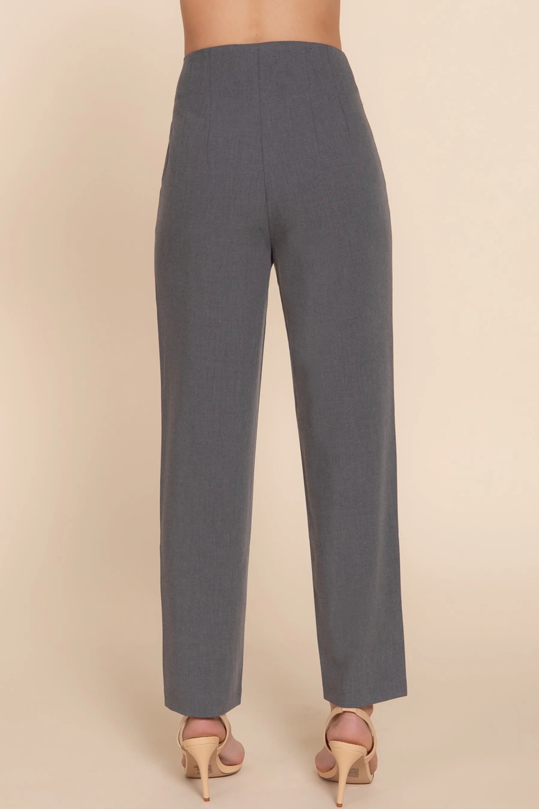 High Waist Pintuck Pants Straight-Leg Design ZP13839C28 $10.50Each
