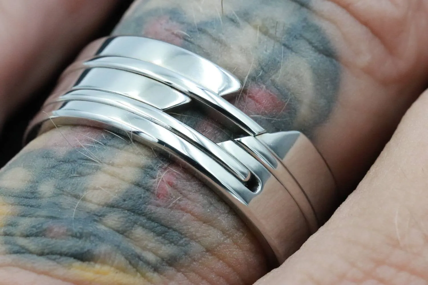 His & Her's "APPROXI" set muliple options available  (hypoallergenic- handmade) stainless steel his and hers ring set womens rings
