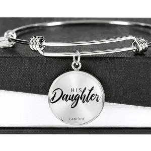 His Daughter - Women's Bangle Bracelet