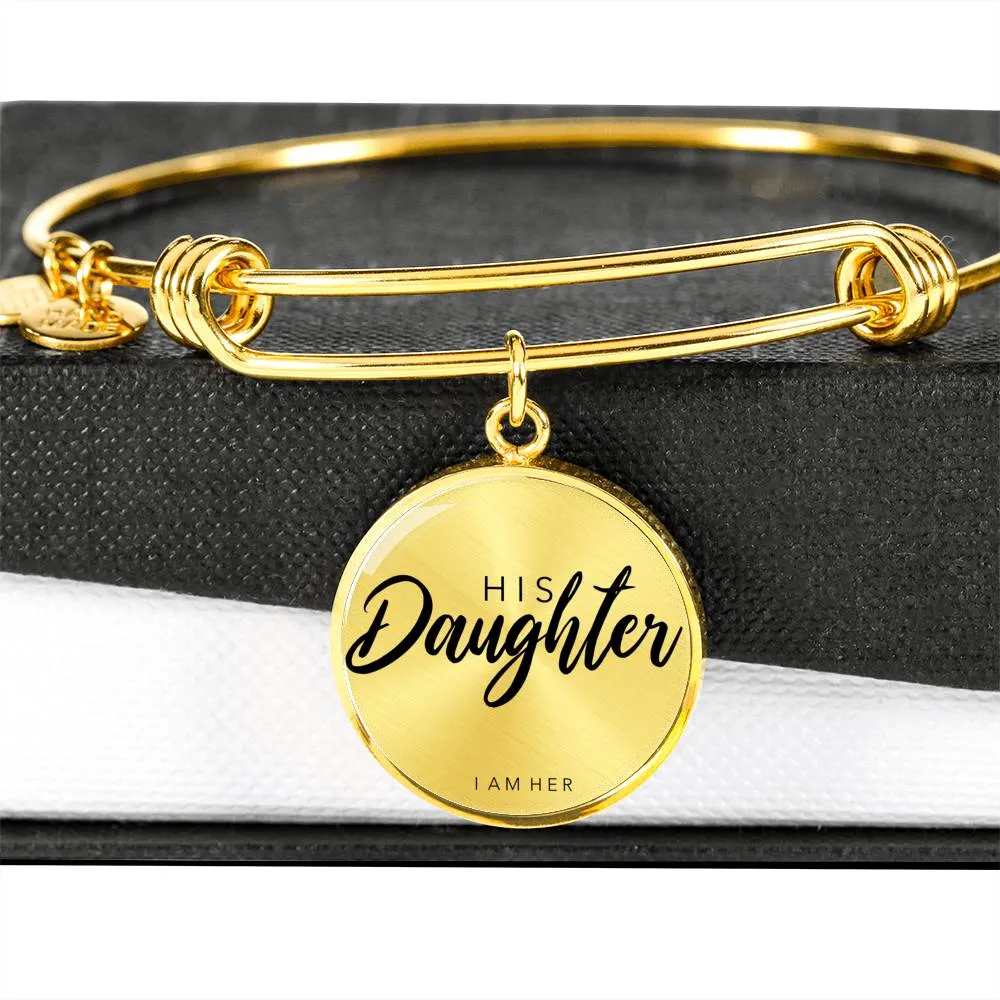 His Daughter - Women's Bangle Bracelet