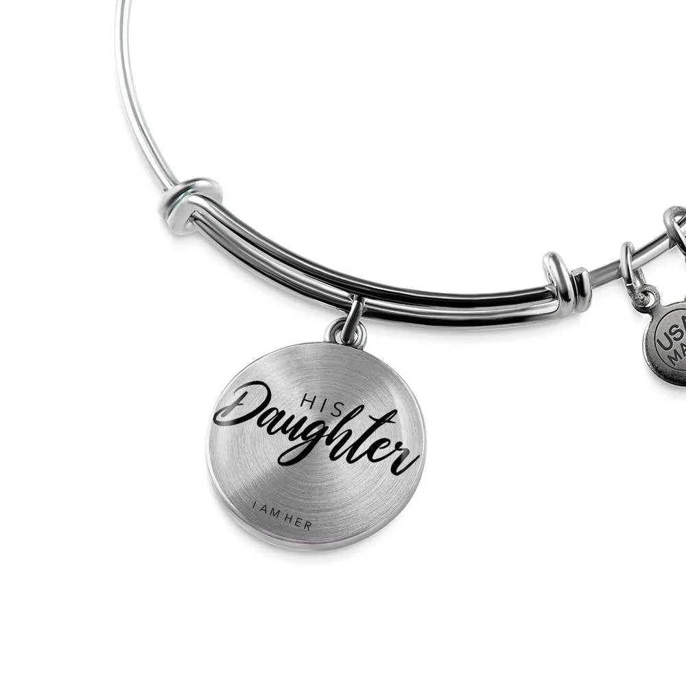 His Daughter - Women's Bangle Bracelet