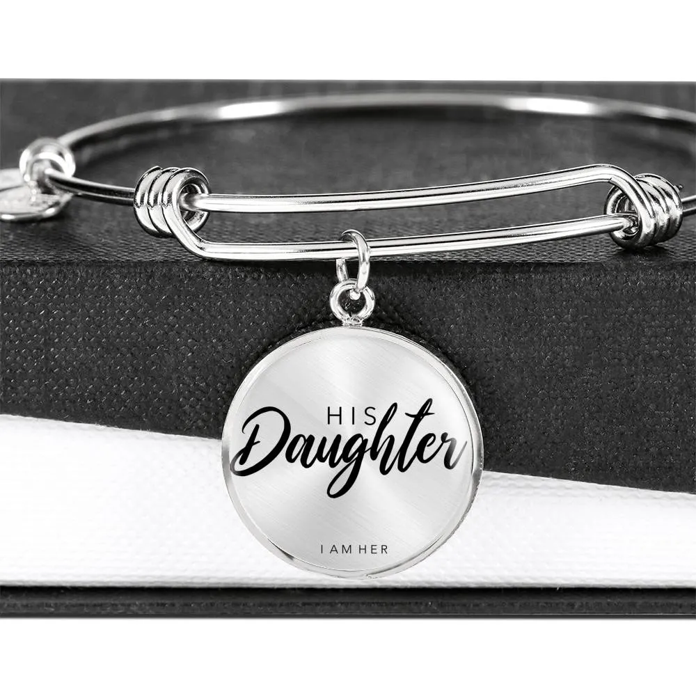 His Daughter - Women's Bangle Bracelet