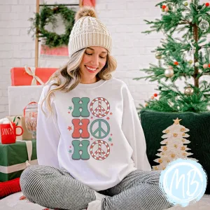 Ho Ho Ho Sweatshirt | Youth | Women | Christmas | Santa |