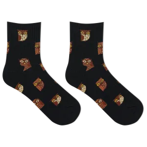 HOTSOX Women's Owl Ankle Sock