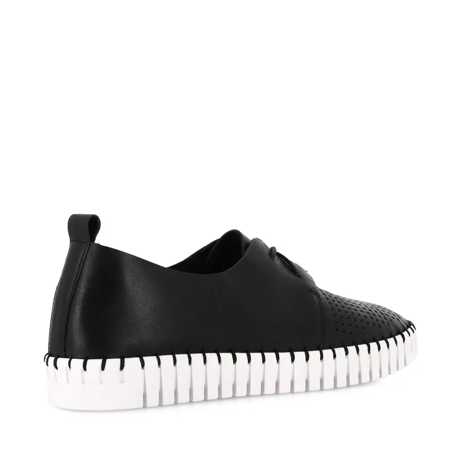 HUSTON - BLACK LEATHER