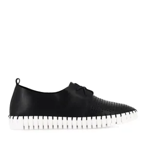 HUSTON - BLACK LEATHER