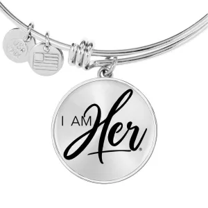 I AM HER - Women's Bangle Bracelet