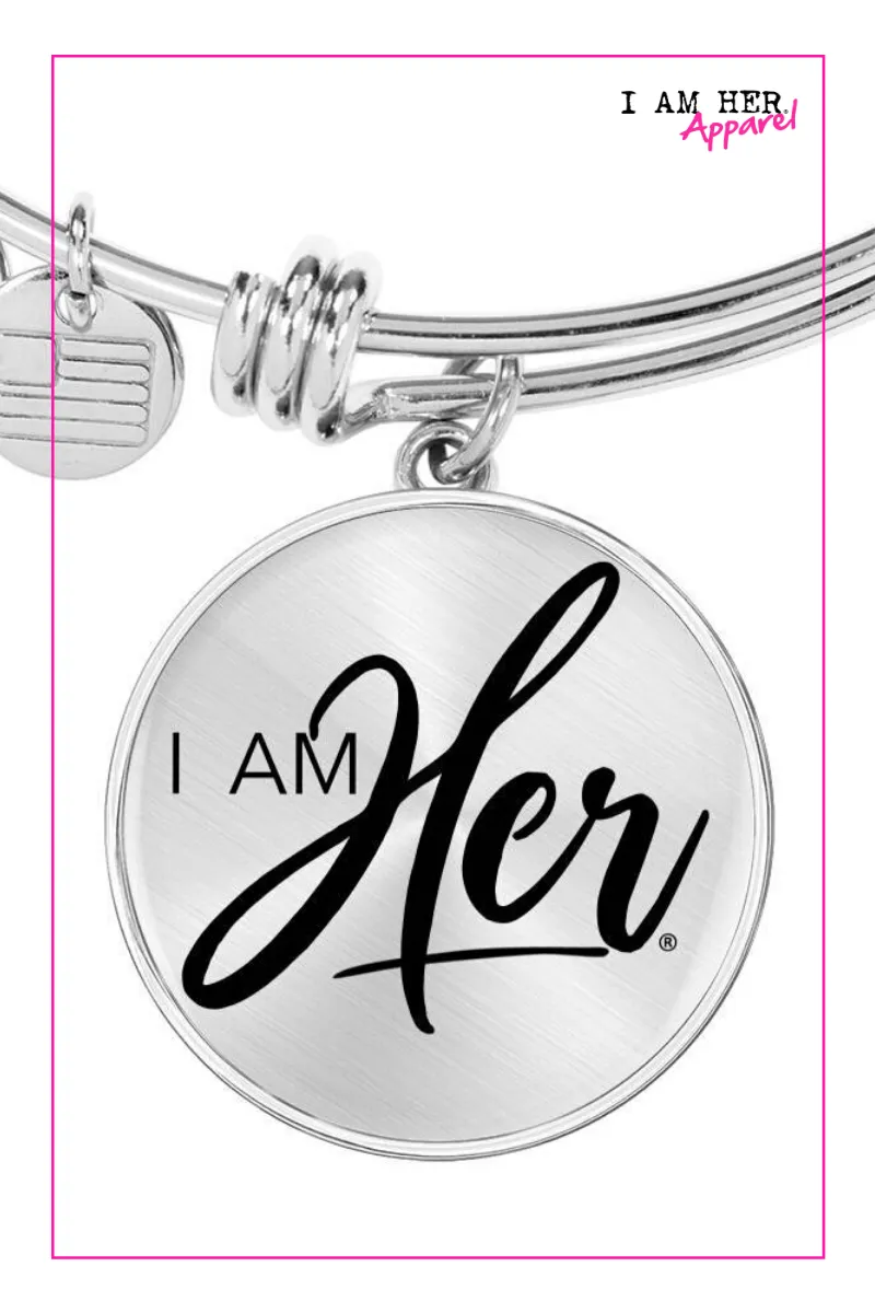 I AM HER - Women's Bangle Bracelet