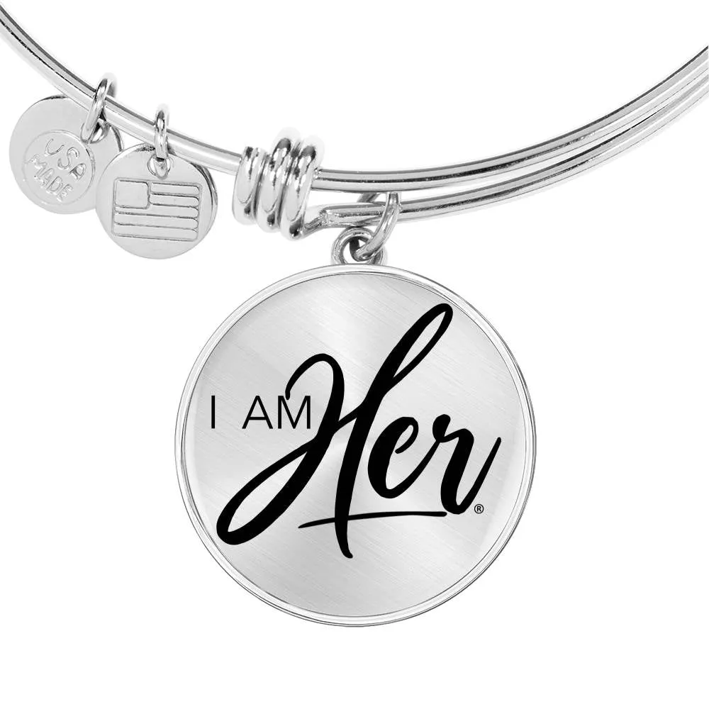 I AM HER - Women's Bangle Bracelet