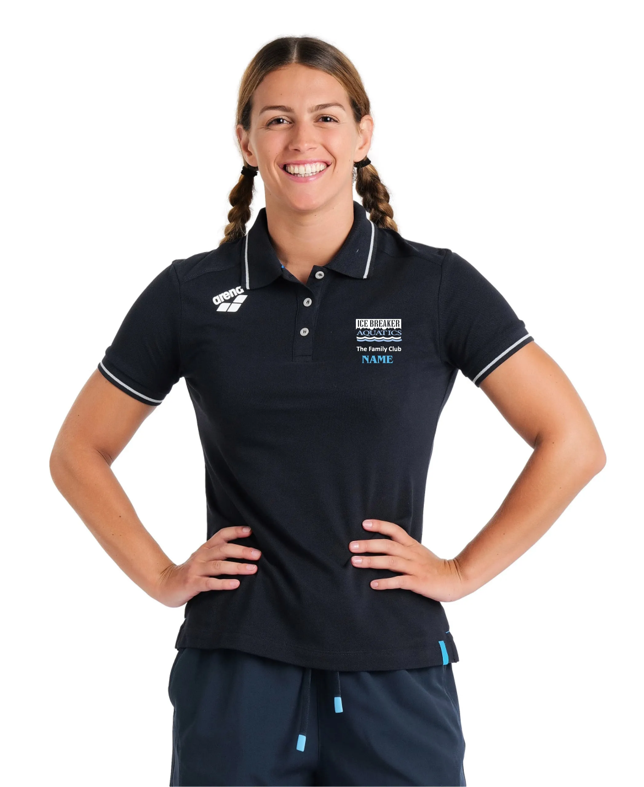 Ice Breaker Aquatics Women's Cotton Polo Shirt Solid - Supporter