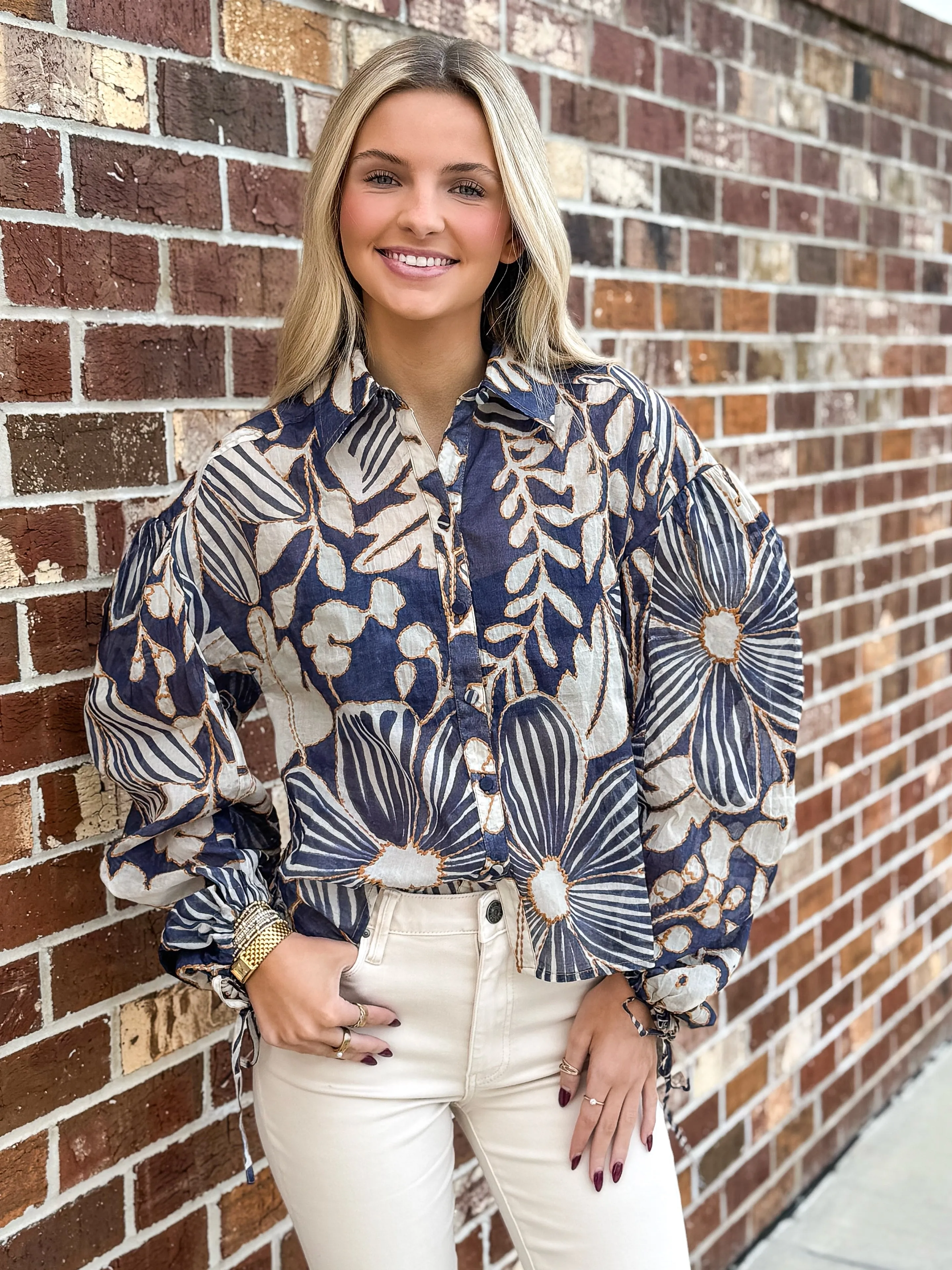 Ivana Blouse (Moonflower)