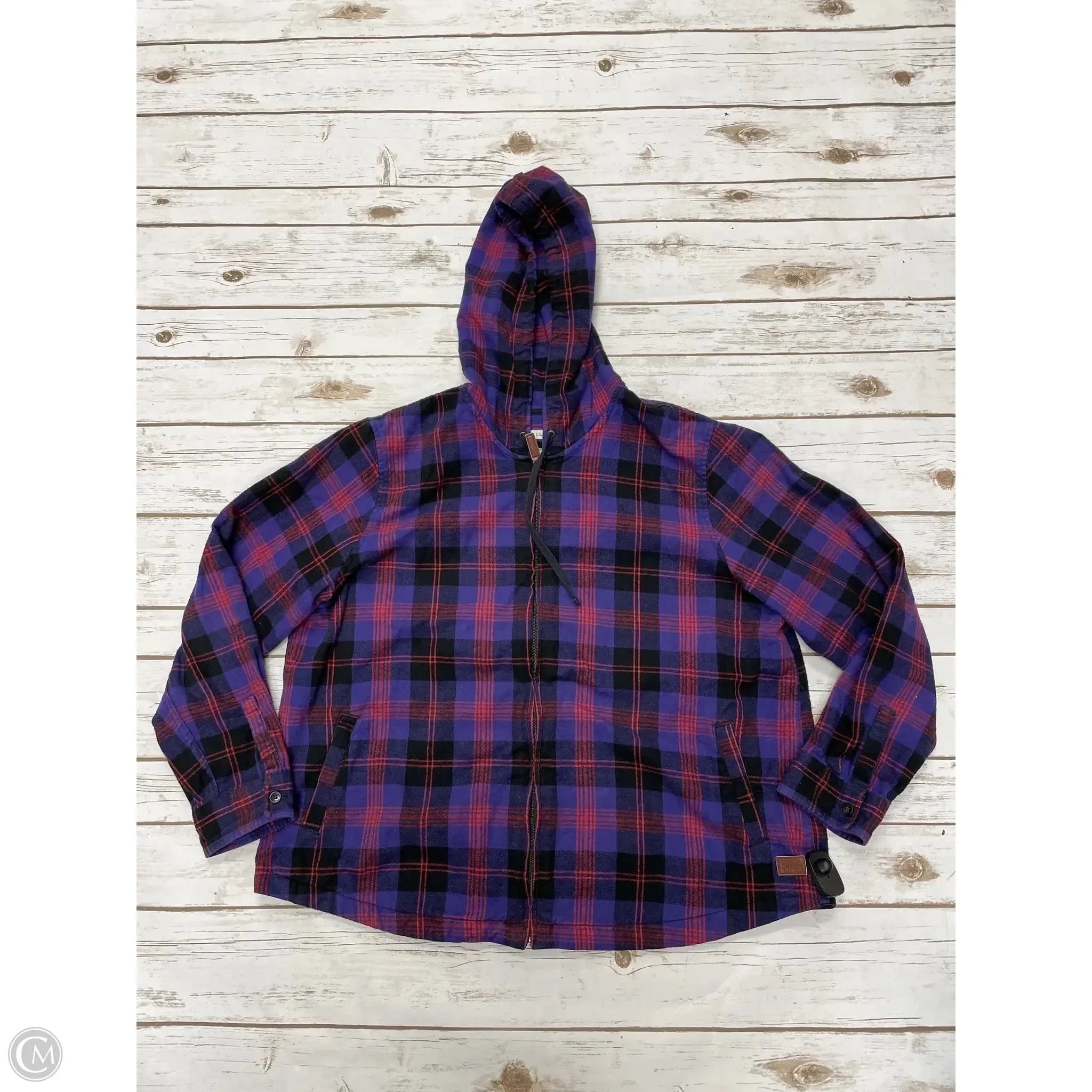 Jacket Other By L.l. Bean In Plaid Pattern, Size: Xl