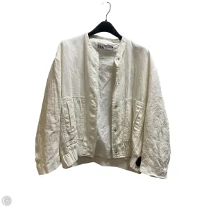Jacket Other By Zara In Cream, Size: S