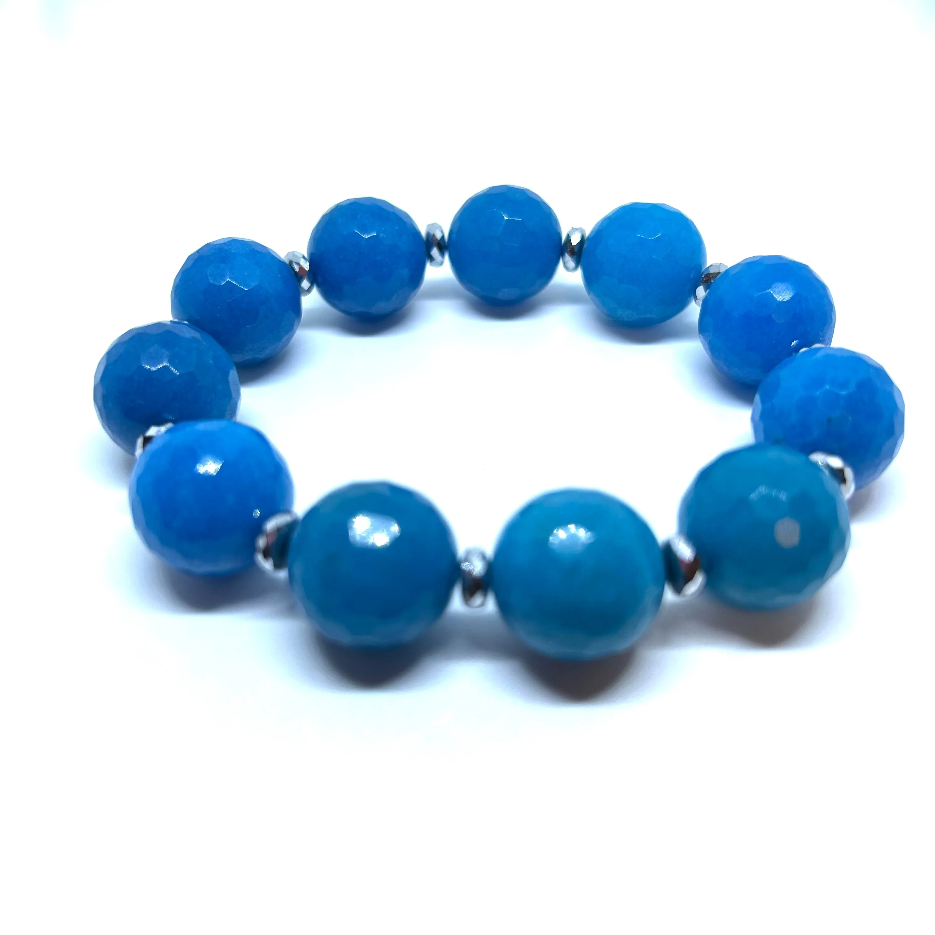 Jade Bracelet- Blueberry