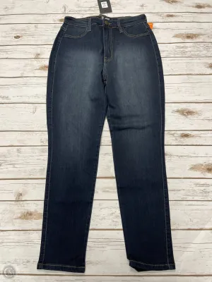 Jeans Straight By Fashion Nova In Blue Denim, Size: 12