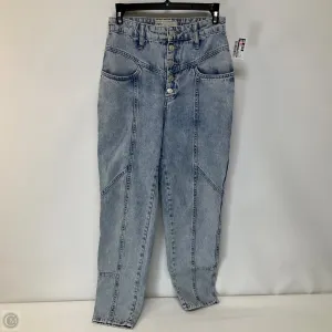 Jeans Wide Leg By Free People In Blue Denim, Size: 2