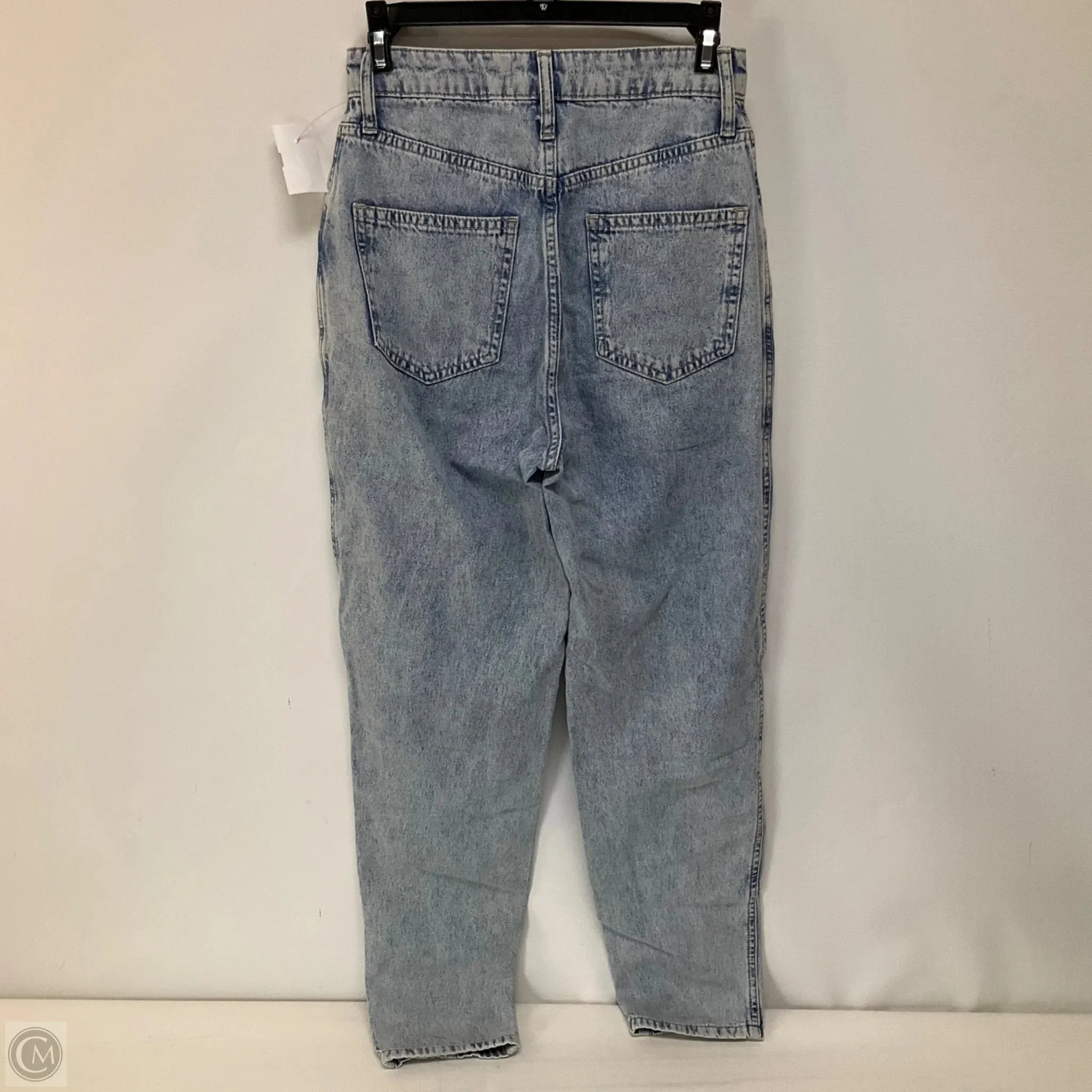 Jeans Wide Leg By Free People In Blue Denim, Size: 2