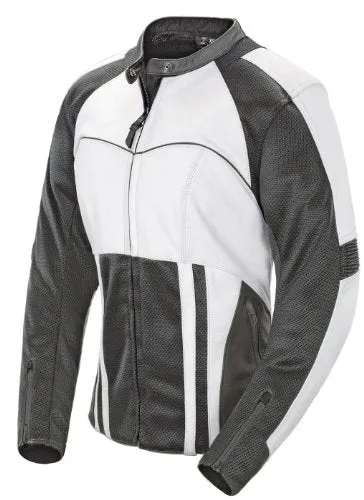 Joe Rocket Radar Women's Leather Motorcycle Riding Jacket
