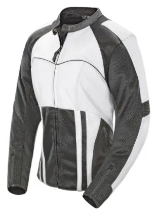 Joe Rocket Radar Women's Leather Motorcycle Riding Jacket