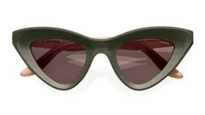 JULIETA x Black Optical -Natural Green / Brown