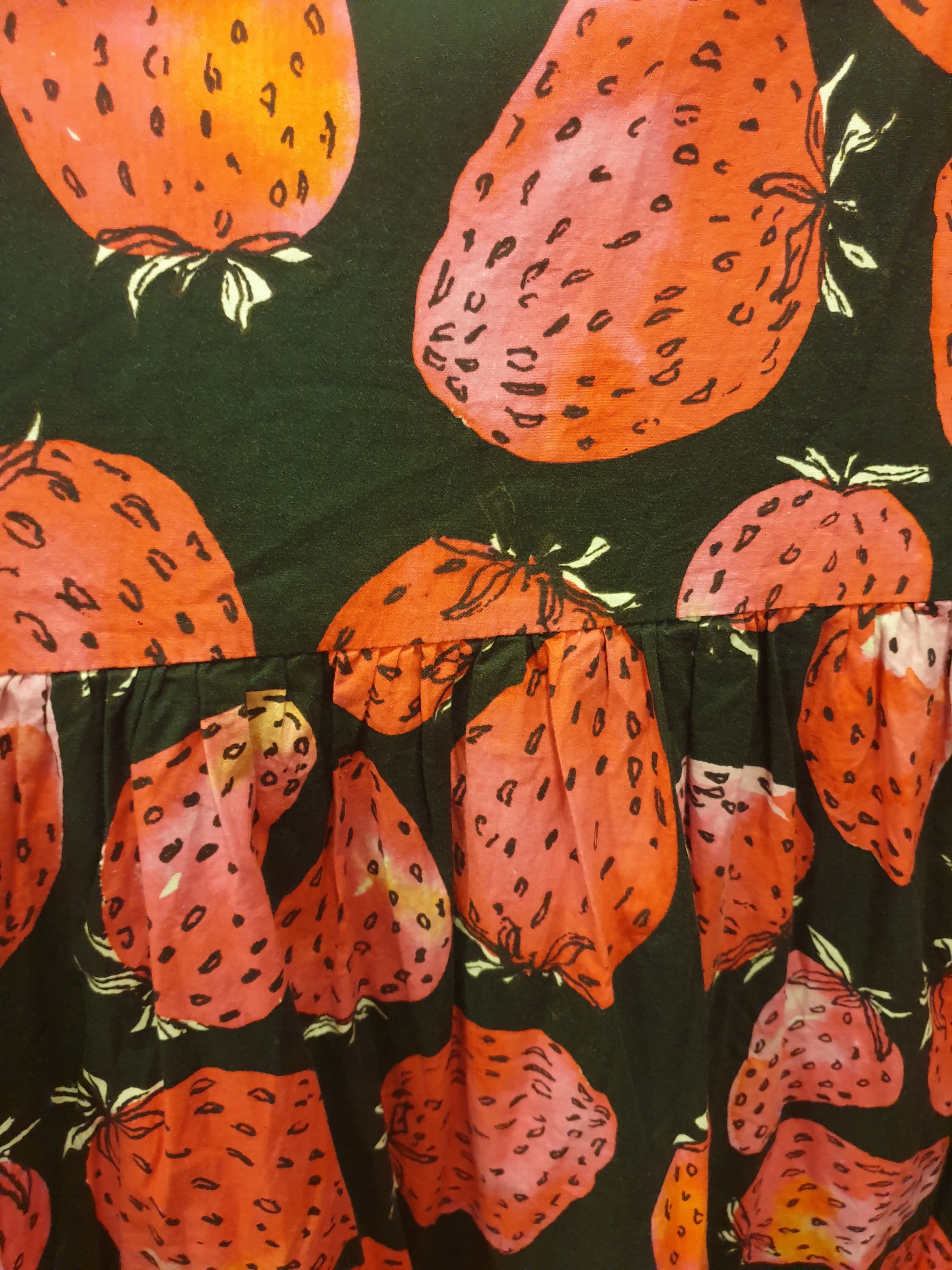 Karla Cola strawberry print dress size XXL
