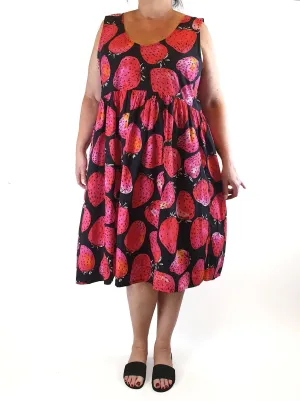 Karla Cola strawberry print dress size XXL