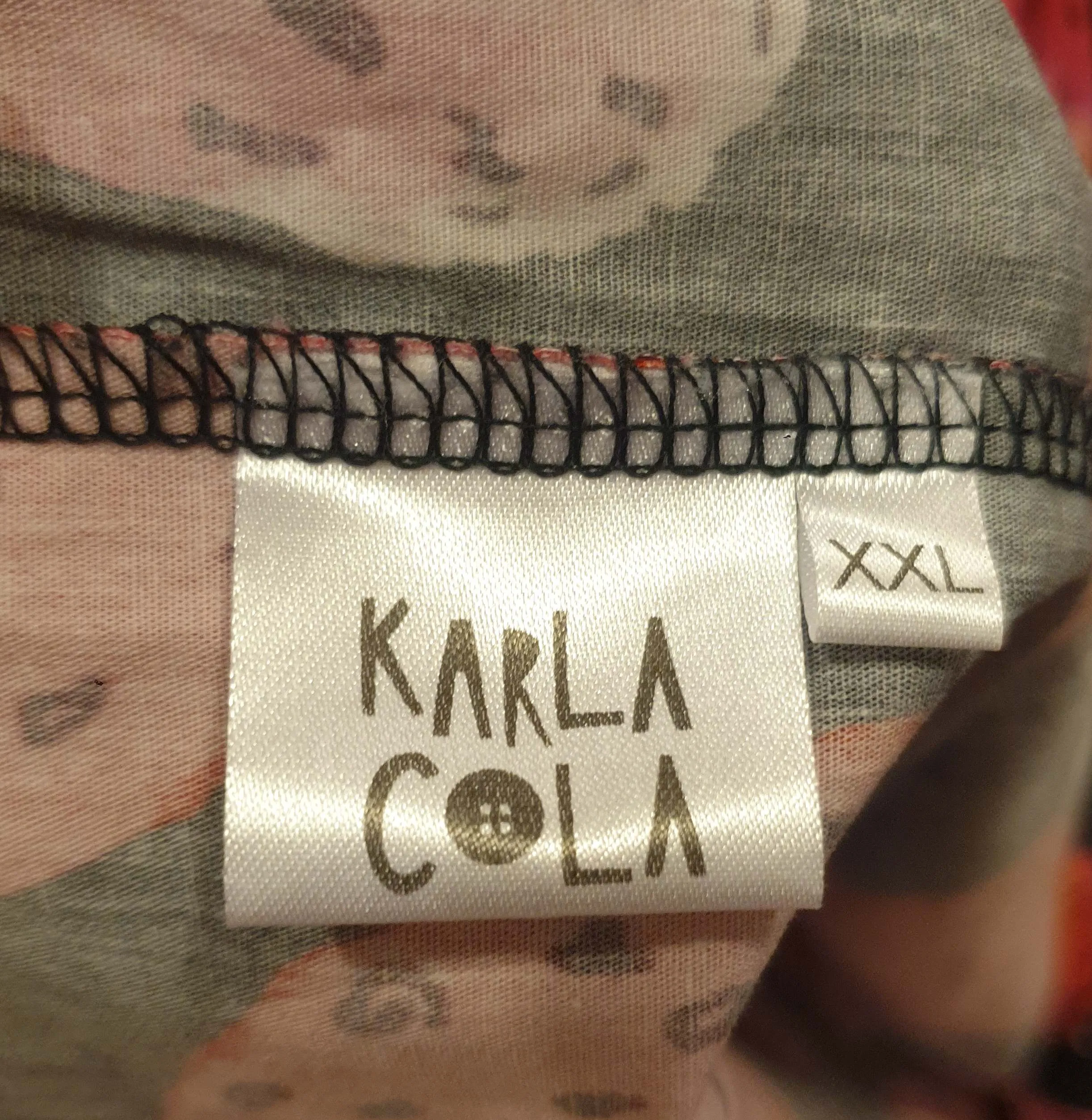 Karla Cola strawberry print dress size XXL