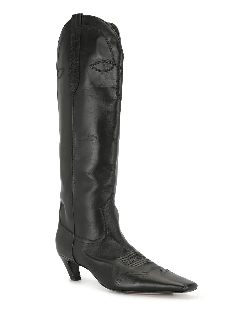 KHAITE The Dallas 50mm knee-high boots