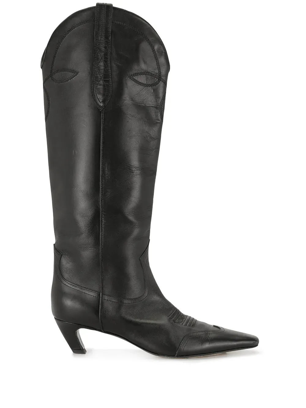 KHAITE The Dallas 50mm knee-high boots