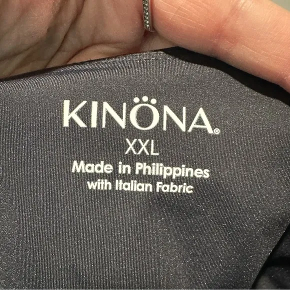Kinona Simply Sassy Golf Skort Black White Size XXL