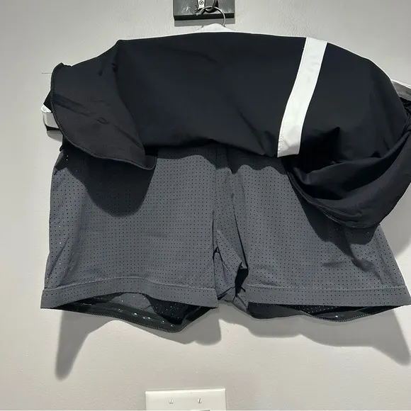 Kinona Simply Sassy Golf Skort Black White Size XXL