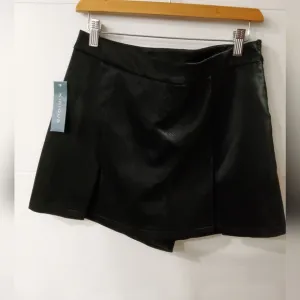 Kirious Vegan Leather Snake Print Skorts Size XL
