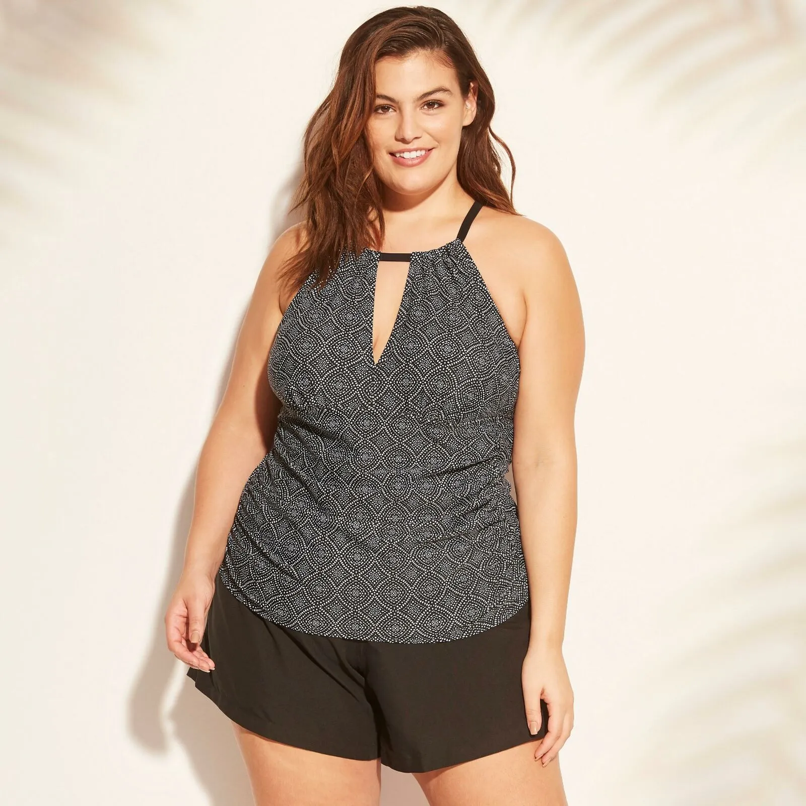 Kona Sol Women's Plus Size Swim Boardshorts