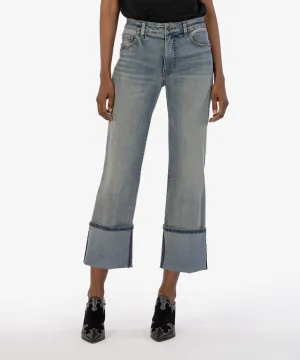 Kut From the Kloth Charlotte High Rise Fab Ab Culotte Jeans