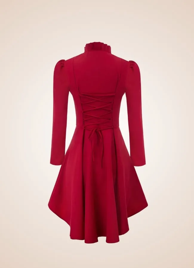 Ladies Steampunk Stiped Coat