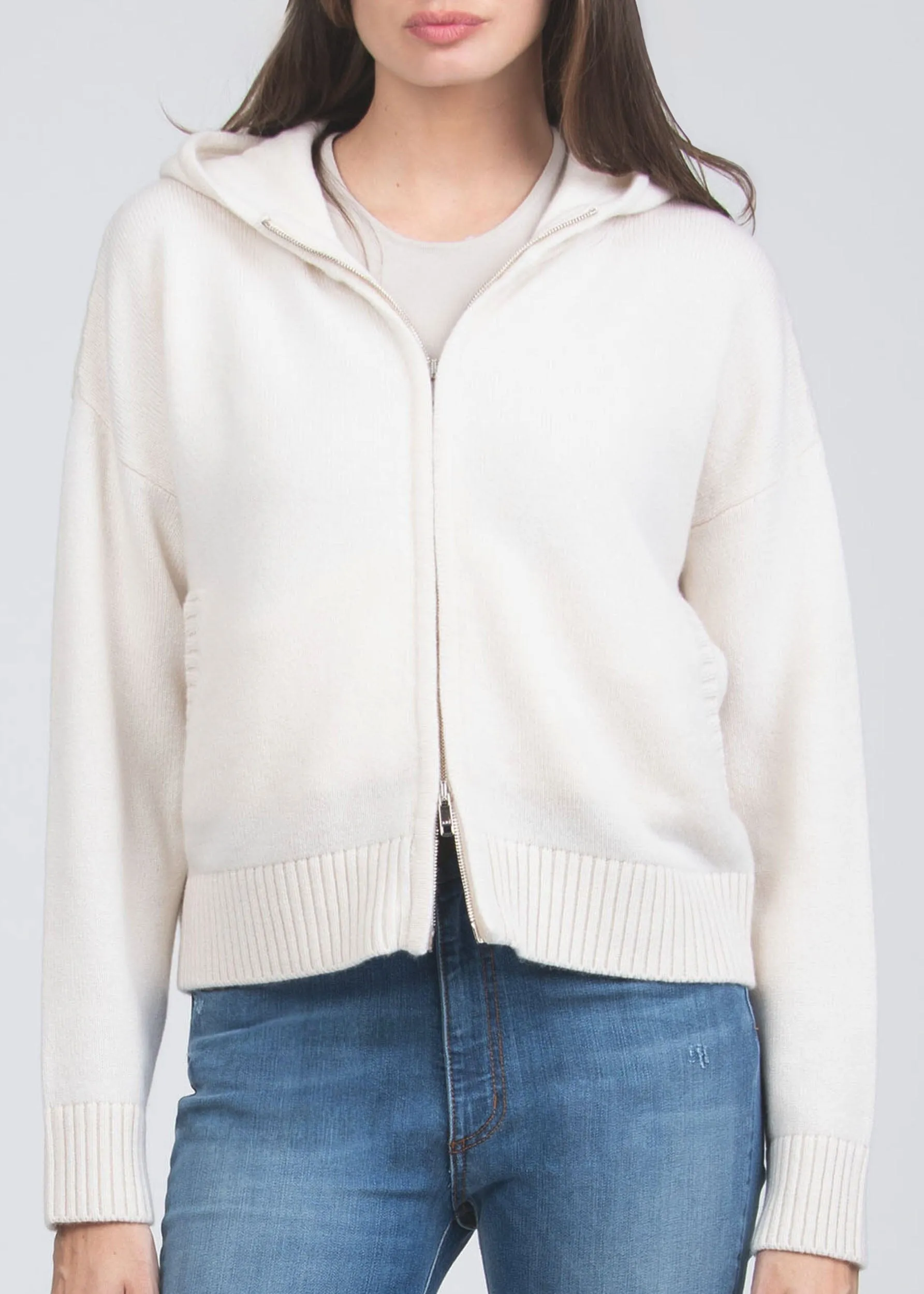 LARA OVERSIZED ZIP HOODIE