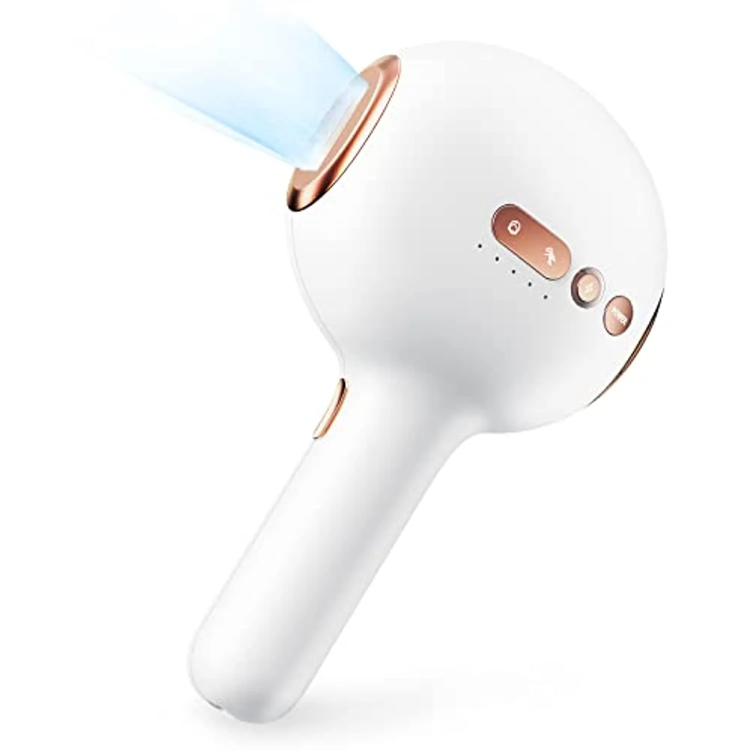 Laser Hair Removal with Sapphire Cooling, JOOYEE IPL Permanent Hair Removal for Women & Men, Unlimited Flashes, Upgraded Facial & Body Mode