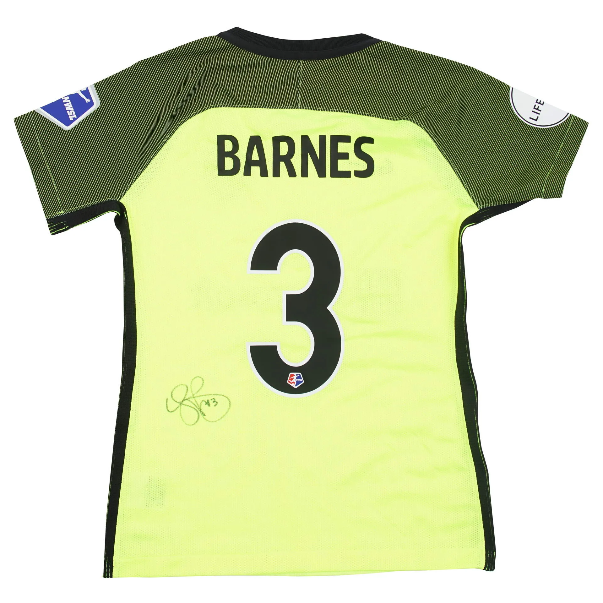 Lauren Barnes Autographed Jersey