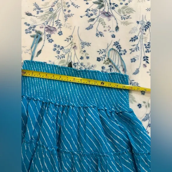 Lauren Ralph Lauren Blue Striped Women's Skirt