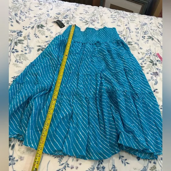 Lauren Ralph Lauren Blue Striped Women's Skirt