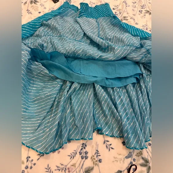 Lauren Ralph Lauren Blue Striped Women's Skirt