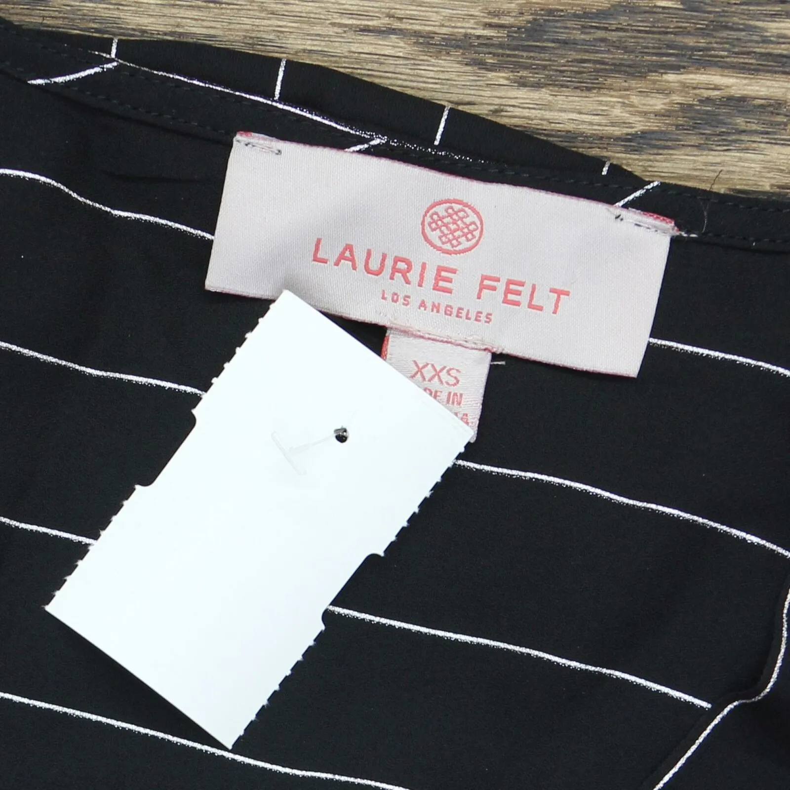 Laurie Felt Women's Sleeveless Wrap Blouse