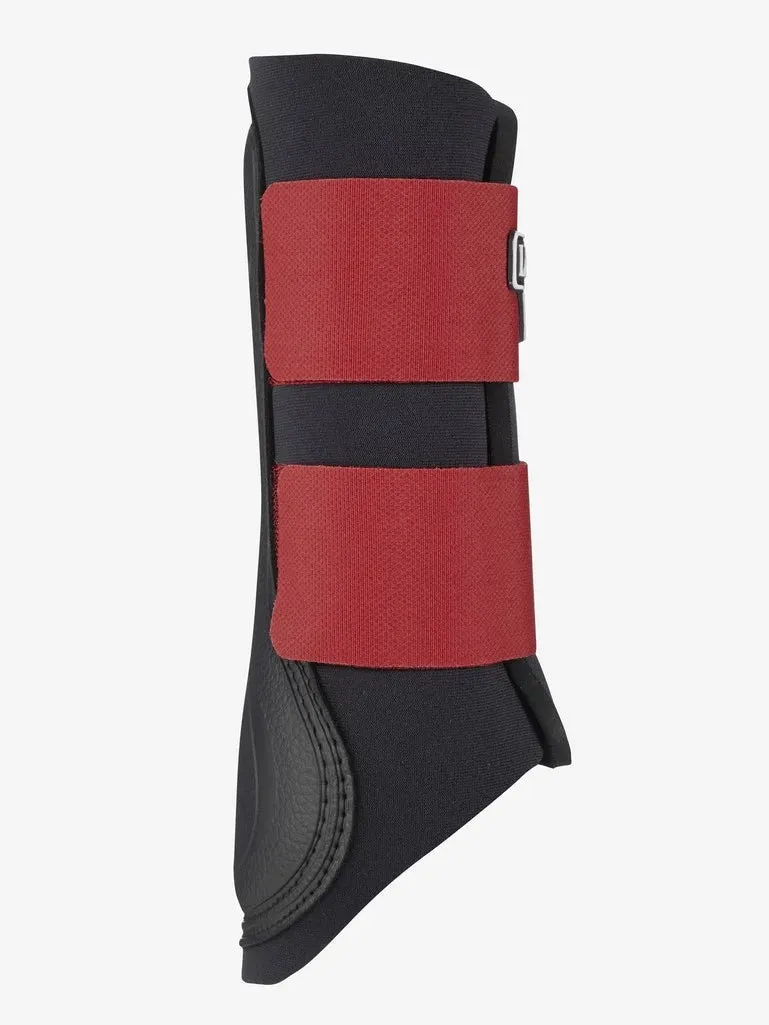 LeMieux Grafter Brushing Boots Chilli Red