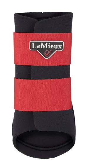 LeMieux Grafter Brushing Boots Chilli Red
