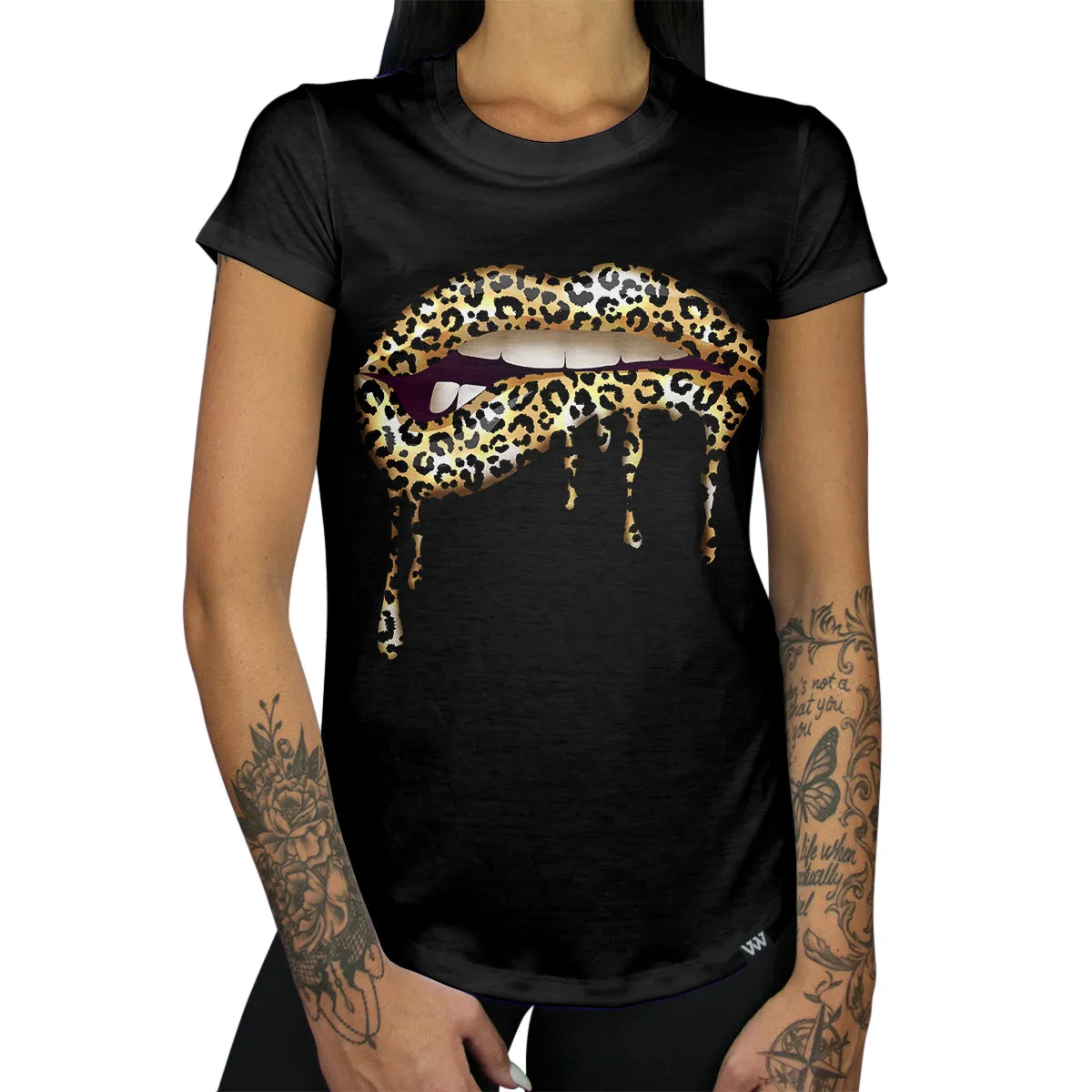 Leopard Lips Women's Tee
