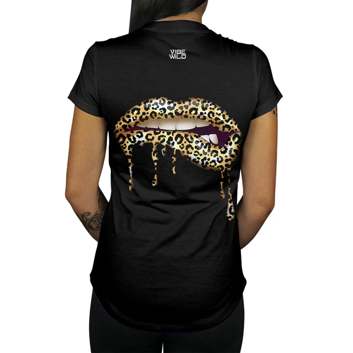 Leopard Lips Women's Tee