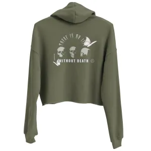 Life & Death - Women's Crop Hoodie