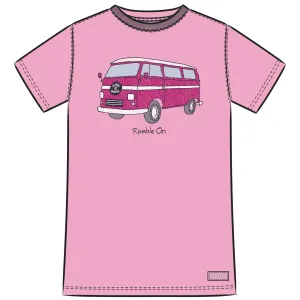 Life is Good Women's Ramble On Crusher Tee, Pink