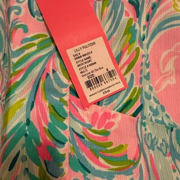 Lilly Pulitzer NWT Women's Skort
