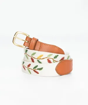 LOLONG Golf Women's Leaves - Ivory